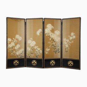 Japanischer Chrysantheme Paravent, 1890
