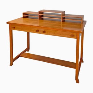 Italienischer Holz Schreibtisch im Bauhaus Stil von Frank Lloyd Wright für Cassina, 1996