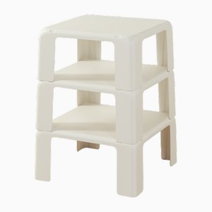 Tavolini Space Age GATTI di Mario Bellini per B&b Italia / C&b Italia, Unkns, set di 3