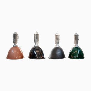 Industrielle Vintage Hängelampen, 1990er, 9 Set