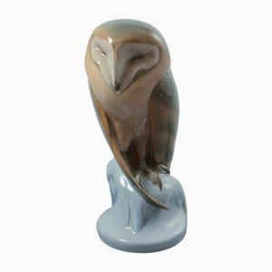 Barn Owl No. 273 by Christian Thomsen for Royal Copenhagen, Early 1900s