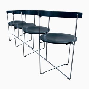 Foldable Chairs Soley by Valdimar Harðarson for Kusch & Co, 1980s, Set of 4
