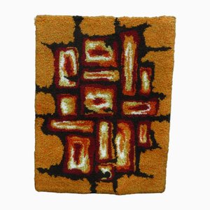 Bunter Pop Art Wandteppich, 1970er