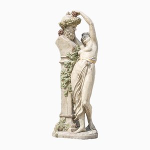 Dionysus Group Garden Sculpture, 20th Century