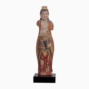 Wooden Figure of Kannon Guanyin, Japan, Early 19th Century
