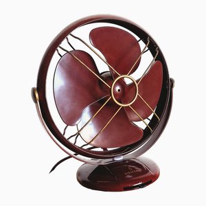 Ventilador F 251 vintage de Siemens, años 50