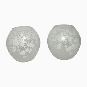 Crystal Table Lamps, Spain, 1990s, Set of 2