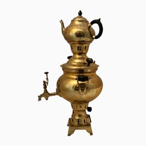 Vintage Brass Samovar Tea Maker, 1960s