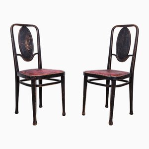 Antike Nr. 414 Stühle von Marcel Kammerer für Thonet, 1890er, 2er Set