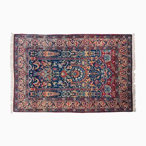 Antique 19th Century Middle Eastern Handmade Tabriz Rugs, 1880s, Set of 2