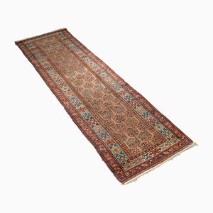Antiker handgefertigter orientalischer Mallayer Läufer, 1910er