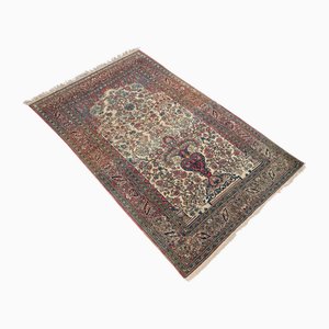 Antique 20th Century Handmade Middle Eastern Isfahan Mobarakeh Rug, 1900s