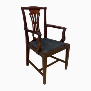 Fauteuil Antique en Acajou, 1880