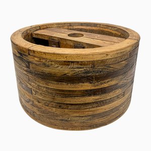 Puleggia antica in legno, inizio XX secolo