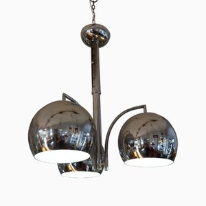 Lustre Vintage en Chrome par Goffredo Reggiani, 1970s