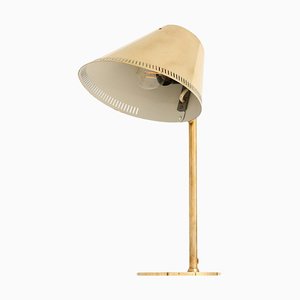 Table Lamp in Brass attributed to Paavo Tynell, 1950s