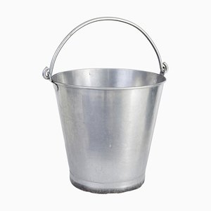 Mid-Century Stainless Steel Bucket, 1950s