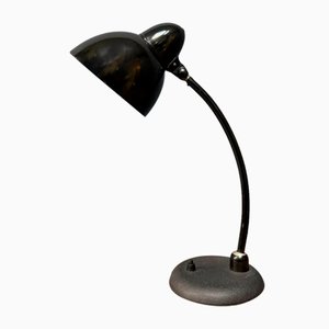 Schwarze Bauhaus Tischlampe von Beha, 1930er