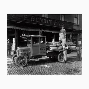 Benoit Fils, Clydesdale Truck, Montreal, Archival Fine Art Print, 1920