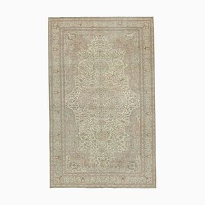 Vintage Turkish Hand-Knotted Rug