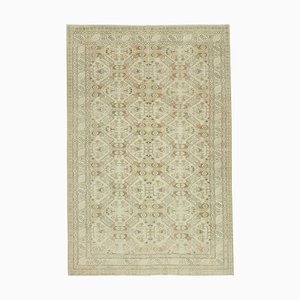 Vintage Turkish Hand-Knotted Rug