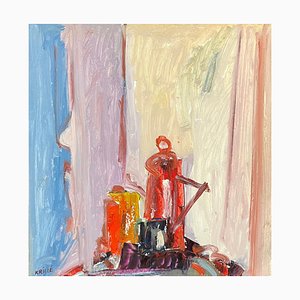 Jean Krille, Still Life 116, Oil on Masonite, 1979