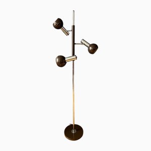 Space Age Brown Wilko Triple Eyeball Floor Lamp