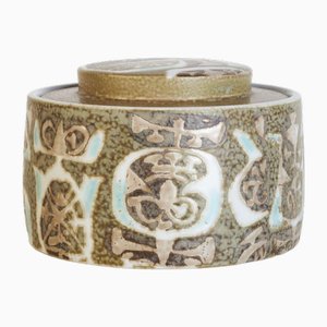 Vintage Lidded Round Box by Nils Thorsson for Royal Copenhagen