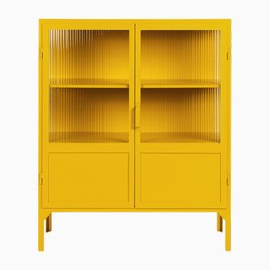 Mobiletto Outfront in metallo giallo ape di Ikigai Design