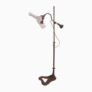 Brutalist Floor Lamp by Lothar Klute, 1984