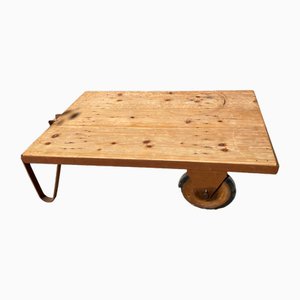 Vintage Industrial Coffee Table, 1950