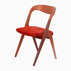Chaises par Johannes Andersen pour Vamo, Danemark, 1960s, Set de 6