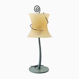 Lámpara de mesa modelo Leola de cristal de Murano de Lipparini, Italia, años 90
