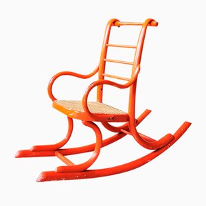 Vintage Children's Rocking Chair from Thonet, 1920s