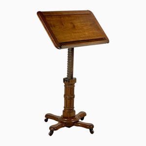 Victorian Mahogany Adjustable Reading Table by John Carter