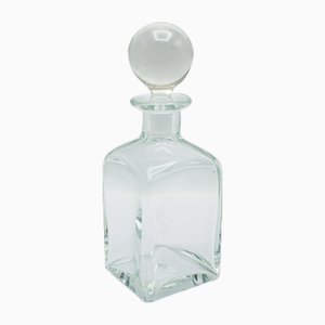 Englische Vintage Whisky Karaffe aus Glas, 1960er