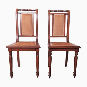 Set of Antique Side Chairs, 1900-1920