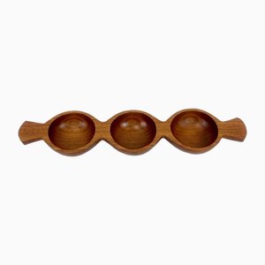 Snack Mid-Century in teak, Danimarca, anni '70