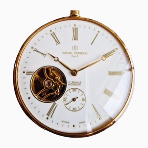 Reloj de bolsillo vintage con joyas de Michel Herbelin, Paris