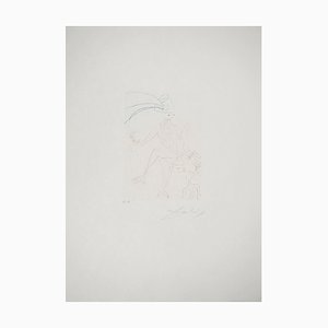 Salvador Dali, Kaufmann von Venedig, Originalstich