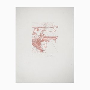 Salvador Dali, Thomas Edison, Originalgravur