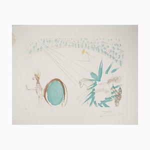 Salvador Dali, Karussell, Originalgravur