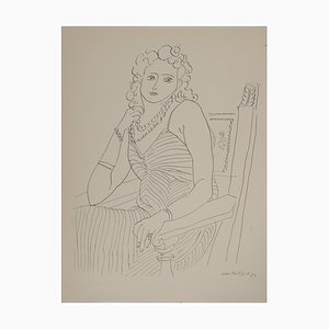 Henri Matisse, Sitzende Frau, Lithographie