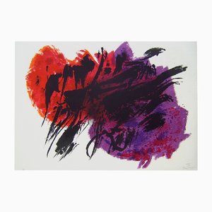 Alfred Manessier, Easter Suite, The Tortures, 1978, Litografía