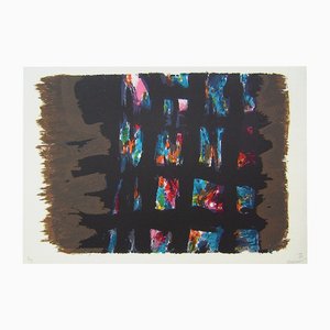 Alfred Manessier, Easter Suite, Imprisonment, 1978, Lithograph
