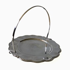 Antique Silver Plated Serving Plate from Prima NS