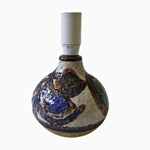 Small Mid-Century Danish Studio Pottery Model 3068 Table Lamp from Søholm, 1960s