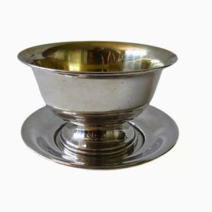 Salsiera placcata in argento, Svezia, inizio XX secolo