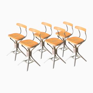 Silla de fábrica industrial de Evertaut, años 40