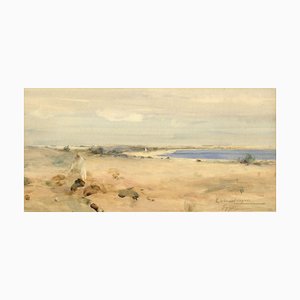 Erskine Edward Nicol Junior, Egypt Sands, 1905, Watercolour Painting